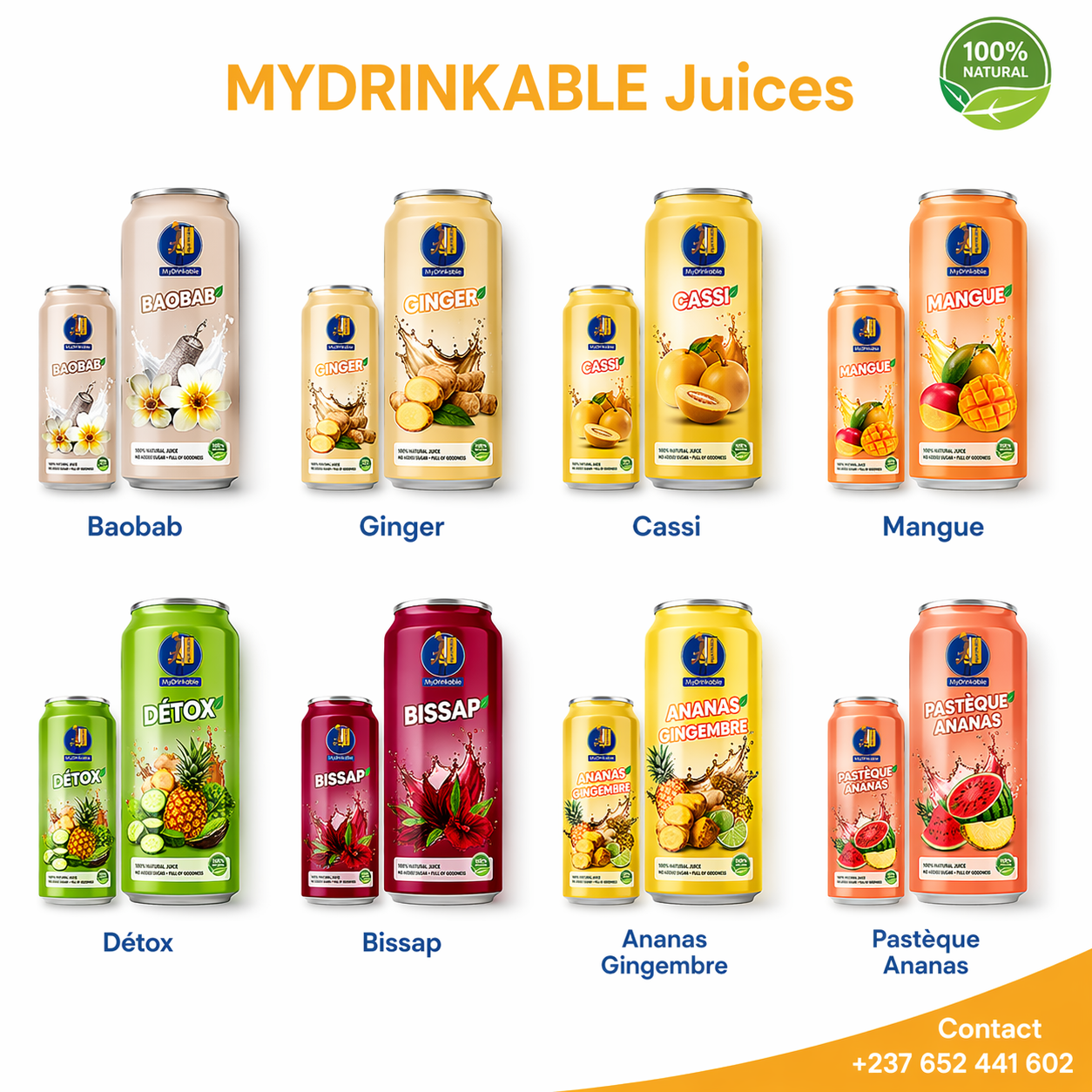 Gamme Mydrinkable